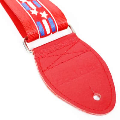 Souldier "Stars & Bars" Blue & White Pattern 2" Guitar Strap image 3