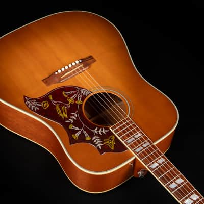 2015 Gibson Hummingbird Standard - HCS Heritage Cherry Sunburst | USA All Solid Square Shoulder Dreadnought Acoustic Guitar L.R. Baggs Pickup | CoA OHSC image 8