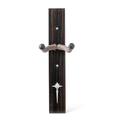 Taylor Ebony Guitar Wall Hanger with Acrylic Nouveau Inlay image 3