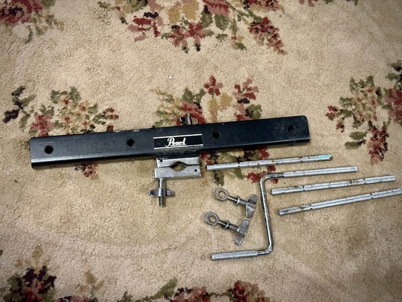 Vintage Pearl PPS-52 with 3 Straight Bars, 1 L Bar, and 2 Eyelet image 1