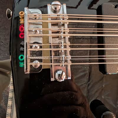 Hamer Chaparral XT 12 string 2000s - Gloss black image 3