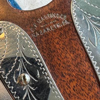1919 C.F. Martin & Co. Style B Mandolin – All Original w/Case – Excellent Condition image 13