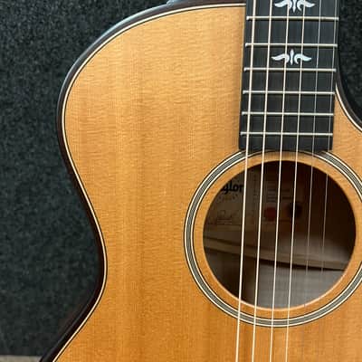 Taylor Builder's Edition 614CE Grand Auditorium Acoustic/Electric Guitar with V-Class Bracing, ES2 Pickup & Hardshell Case 2021 - Natural image 11