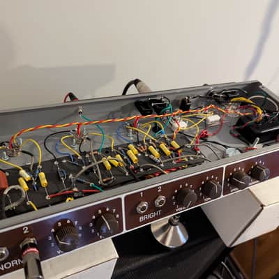 Fender Deluxe 6G3 Brownface clone Chassis-only (w/out tubes) image 2