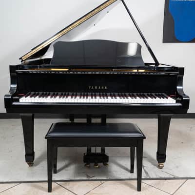 1971 Yamaha C3 Grand Piano | Polished Ebony | 6'1" | Serial No. 1228699 | Used image 2