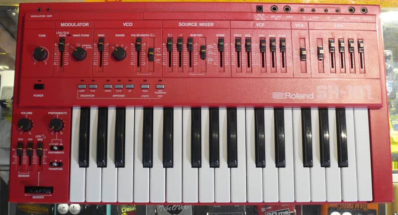 Roland SH-101 1982 - 1986 Red | Reverb