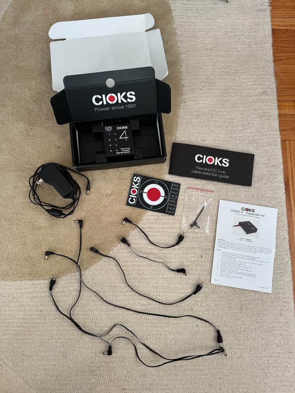CIOKS 4 Power Supply w/ Ernie Ball 2 amp 18v Power Supply image 1