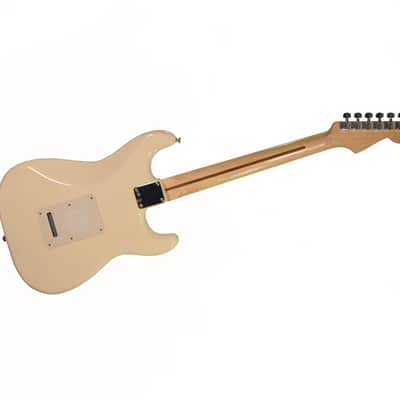 Fender Left Handed Stratocaster Standard MIM Electric Guitar – Used - White image 5