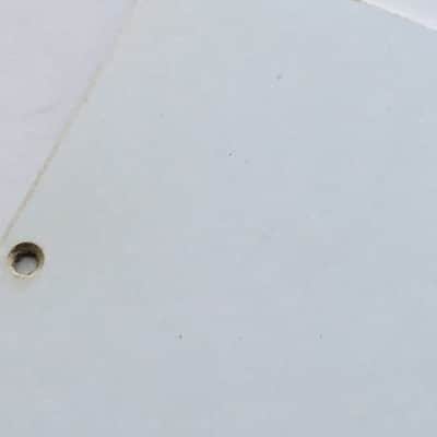 Lefty Genuine Fender Guitar Relic Strat Back Plate Tremolo Cover 1-ply Off White image 7
