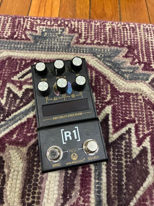 Walrus Audio Mako R1 MKII High-Fidelity Stereo Reverb