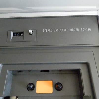 Sony TC-129 Stereo Cassette-Corder Refurbished (1973) image 11
