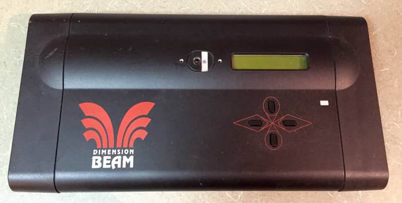 Interactive Light Dimension Beam 1990's Black image 1