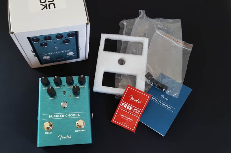 (NEW) Fender Bubbler Chorus & Vibrato - Teal image 1