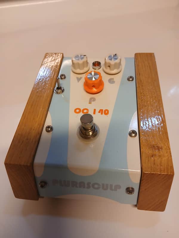 Plurasculp plurabender Plura Bender NPN – OC140 Germanium Fuzz (Handbuilt, External Bias Control) 2026 - Alumium wood and perspex image 1