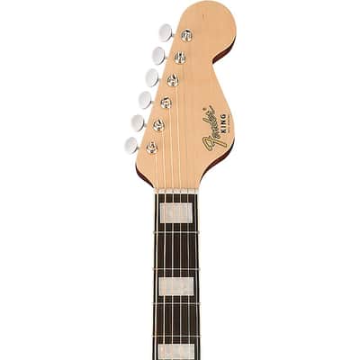 Fender California King Vintage Acoustic-Electric Guitar Regular Aged Natural image 5