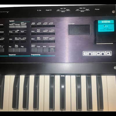 Ensoniq VFX 61-Key Vintage Analog Synth — Transwave, Poly Aftertouch, w/ Cart, Disks & Pedal image 2