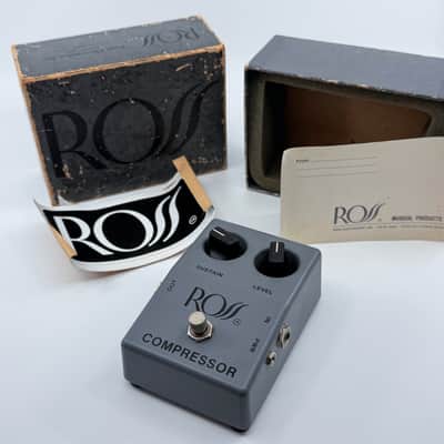 The Ross Compressor with Original Box, Registration Card & Stickers - 1970s - Gray image 1