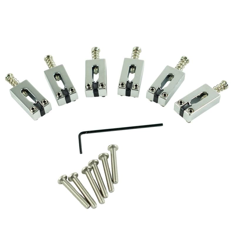 Graph Tech PG-8000-0C String Saver Classics 2-1/16" Strat/Tele-Style Saddles - 6-String image 1
