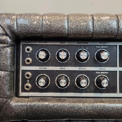 Kustom Kustom 250 Head and Kustom 4x12 Bottom USA 1970's Local pickup only in Milwaukee, WI image 2
