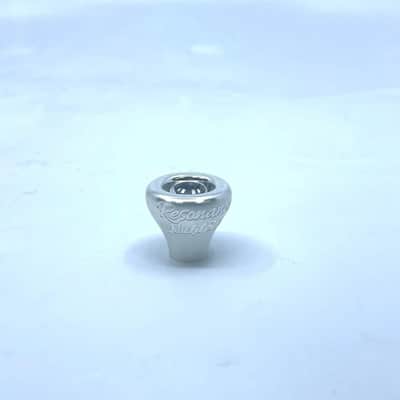 AR Resonance SC 40 Nickel Silver Trumpet Mouthpiece Top - Silver image 1