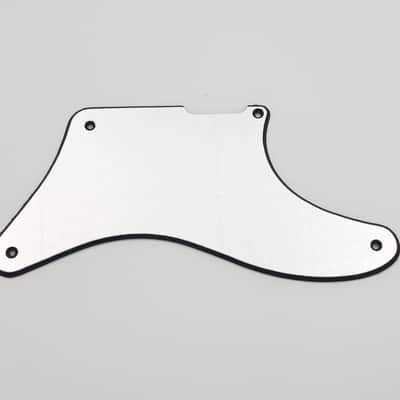 silver mirror aluminium pickguard for us/mex fender cabronita telecaster guitar image 1