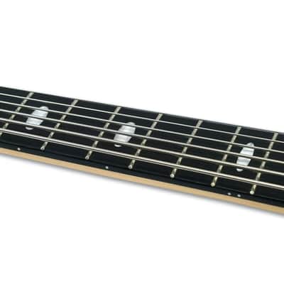 6-String Electric Bass - Wenge & Okoume Body/ Maple Neck (w/ gig bag) image 6