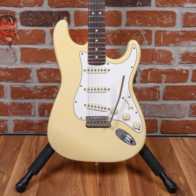 Fender American Standard Stratocaster Olympic White 1987 w/OHSC image 1