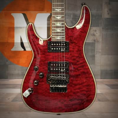 Schecter Omen Extreme-FR LH - Black Cherry (2010) image 1