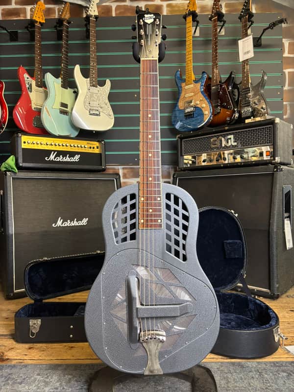 National Tricone Polychrome 2007 Resonator Acoustic Guitar image 1