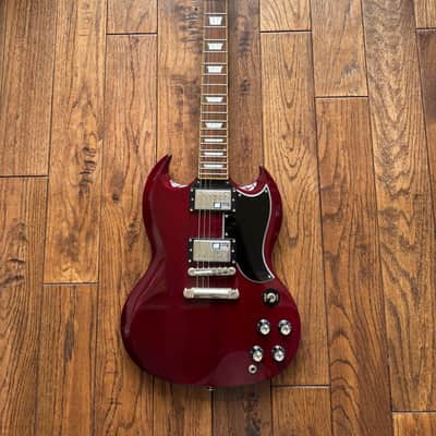 2011 ESP Edwards SG-120LT2 Electric Guitar Heritage Cherry Nitro Finish Japan MIJ image 2