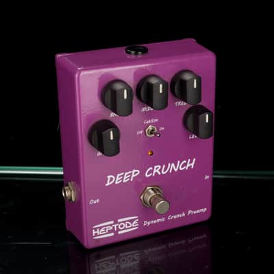 Used Heptode Deep Crunch Dynamic Crunch Preamp Guitar Effect Pedal image 6