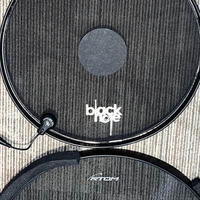 RTOM BLKHOL8 Black Hole Practice Pad - 8" 2010s - Black image 2