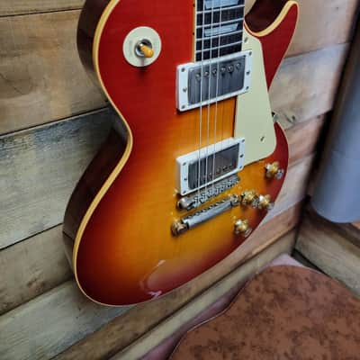 Gibson Custom Shop 1960 Les Paul Standard VOS - Washed Cherry Sunburst w/ Hard Case image 5