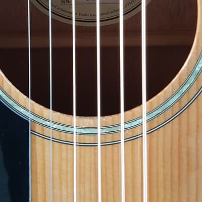 Fender CC60SCE left hand - natural image 4