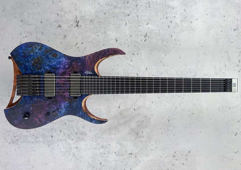 Mayones Hydra 7 Elite 4A Eye Poplar - Custom Color Satin