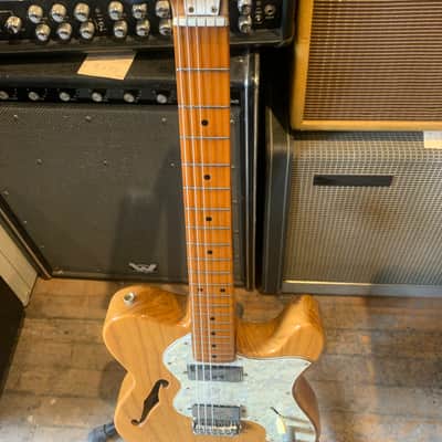 Vintage Rare Japan Matsumoku Greco Gneco Telecaster Thinline 1970s Natural image 3