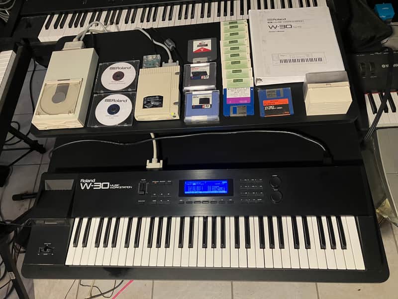 *VINTAGE* ROLAND W-30 WITH UPGRADES AND EXTRAS!!!