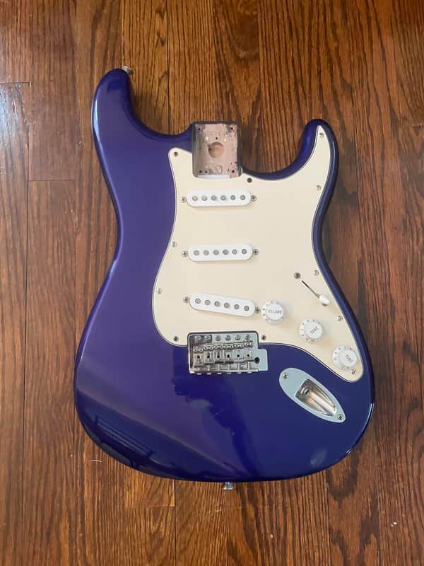Fender Stratocaster Body Custom Shop Texas Special Pickups 2000 - Mystic Blue by image 1