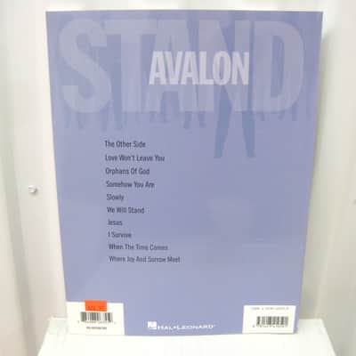 Avalon Stand Piano Vocal Guitar Sheet Music Song Book Songbook image 2