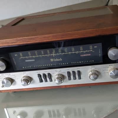 Iconic McIntosh MX110 Preamp/Tuner 1968-1971 - Oiled Walnut image 1