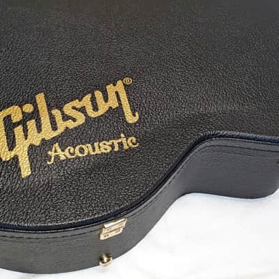 Gibson SJ 200 Case Gitarrenkoffer Old Stock Plüsch SCHWARZ image 2