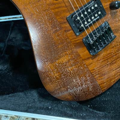 2023 Ibanez Gio GRG121DX Walnut - Figured Body image 7