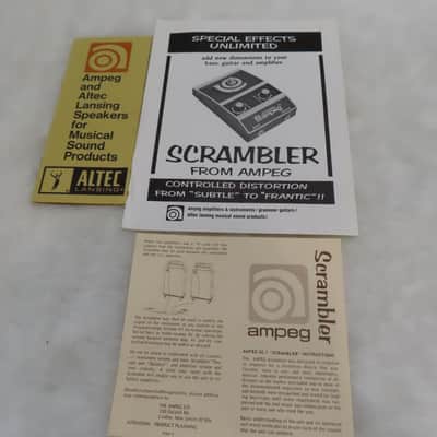 AMPEG 1969 FULL LINE COLOR CATALOGUE BROCHURE SVT BABY BASS SCROLL DAN ARMSTRONG EMMONS GRAMMER COMPLETE AMPEG COLLECTOR RARE CATALOG SALE!!$ image 20