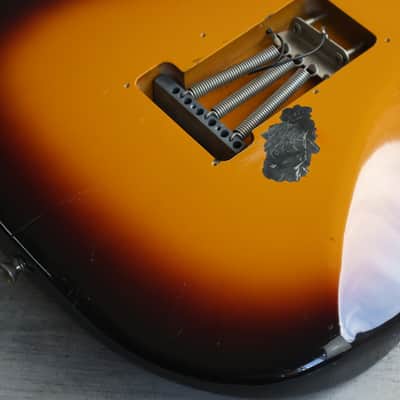 1993 Fender Japan ST-STD Stratocaster Standard (Sunburst) image 9