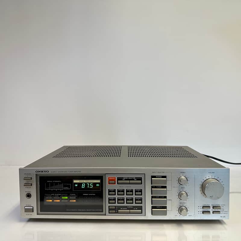 Onkyo TX-35 Quartz Synthesized AM/FM Tuner Amplifier | Reverb
