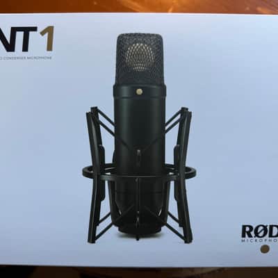 RODE NT-1 KIT with Shockmount and Pop Filter 2010s - Black image 1