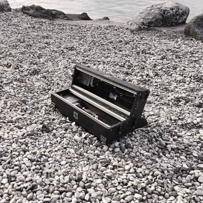 (2x3U) 6U Eurorack Case Powered, 84 or 104 hp, modular synthesizer, patched resealable image 13