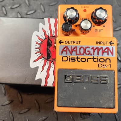 Boss DS-1 Distortion Modded Analogman Pro/Midrange Knob Mod Taiwan Mids image 2