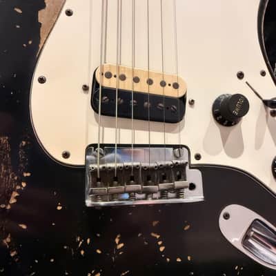 Fender Custom Shop Jason Smith Masterbuilt Garage Mod Stratocaster Heavy Relic Black image 3