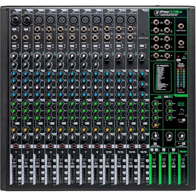Mackie ProFX16v3 16-Channel 4-Bus Professional Effects Mixer with USB Regular image 3